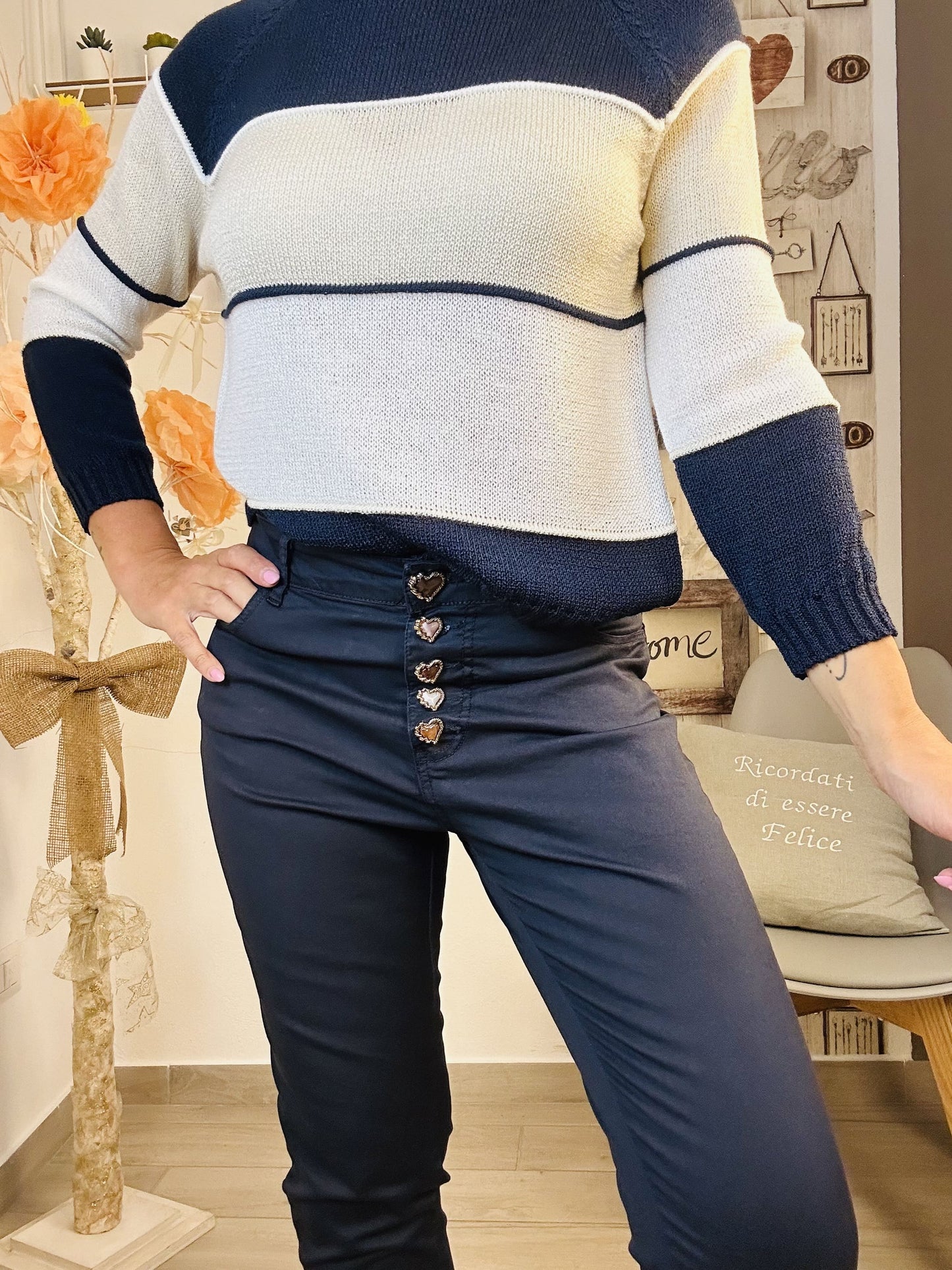 Pantalone cuore