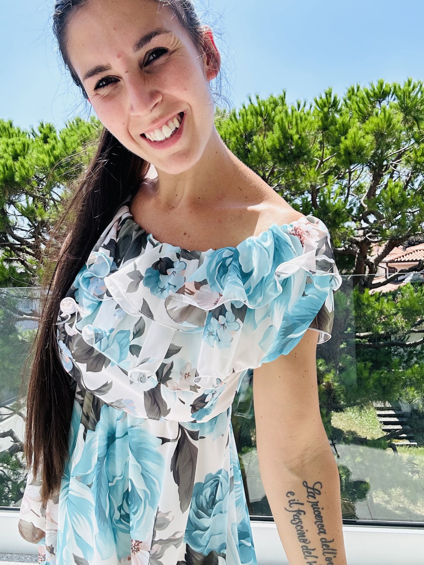 Vestito monospalla