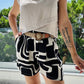 Pantaloncino geometrico