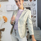 Giacca beige cotone