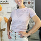 T-shirt traforata