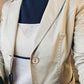 Giacca beige cotone