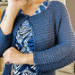 Cardigan blu