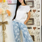 Jeans fiori