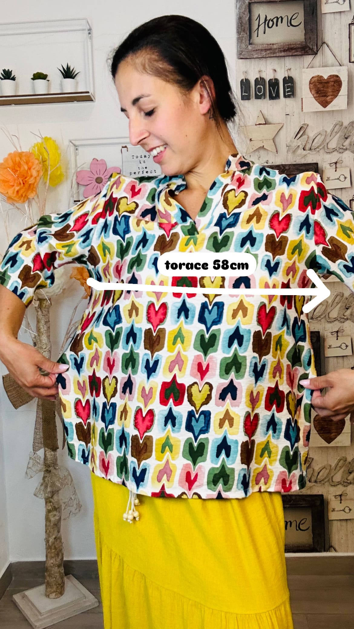 Blusa cuori