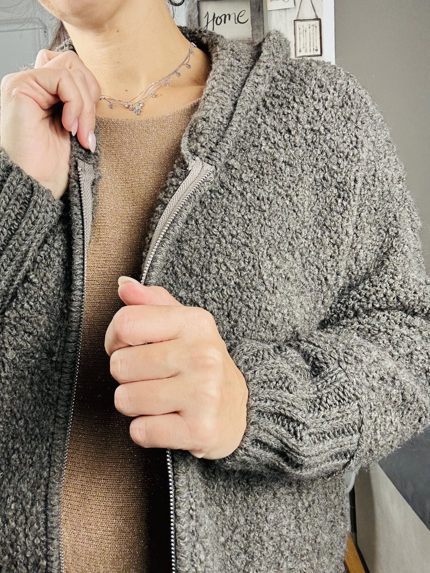 Giacca/cardigan sporty